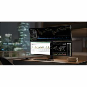 LG 49U950A-W 49" Class WQHD Curved Screen LCD Monitor - 124.5 cm (49") Viewable - In-plane Switching (IPS) Technology - 25