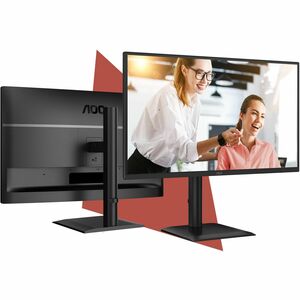 AOC Q27E4CV 27" Class WQHD LED Monitor - 16:9 - Black - 68.6 cm (27") Viewable - In-plane Switching (IPS) Technology - WLE