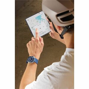 Samsung Galaxy Watch Ultra SM-L705F Smart Watch - 47.40 mm Case Height - 47.10 mm Case Width - Titanium, Blue Body Color -