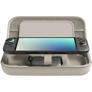 Belkin Ladebehälter Nintendo Tragbare Spielkonsole - Sand - Polyester Außenmaterial - Samt Innenmaterial - Kratzfest, Stoß