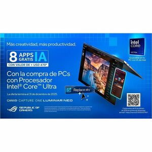 Laptop para videojuegos - Asus ROG Strix SCAR 18 G835 G835LX-SA119W 45.7cm (18") - 240Hz - Intel Core Ultra 9 275HX - 64GB