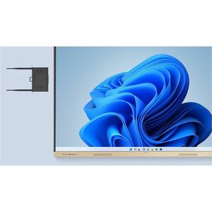 BenQ Board Essential RE9804FV 2489.20 mm 4K UHD LCD Collaboration Display - ARM Cortex A73 + A53 - 8 GB - Infrared (IrDA) 