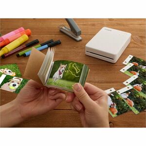 Canon SELPHY QX20 Dye-Sublimations-Drucker - Farbe - Tragbar - Weiß - 287 x 287 dpi Druckauflösung - Wireless LAN - USB