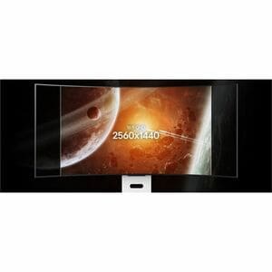 LG UltraGear 34GX90SA-W 34" (86.4 cm) Class UW-QHD Curved Screen Gaming OLED Monitor - 21:9 - 34" (86.4 cm) Viewable - OLE