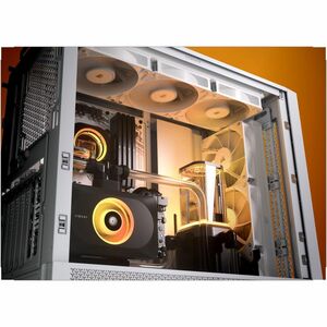 Corsair FRAME Carcasa para computdora - Mini ITX, Micro ATX, ATX, EATX Placa base admitida - Media Torre - Acero, Plástico