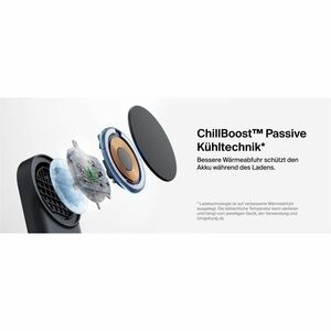 Belkin UltraCharge Induktionsladegerät - Schwarz - für Qi2-fähiges Gerät, iPhone, AirPod, Smartwatch, Smartphone - Eingang