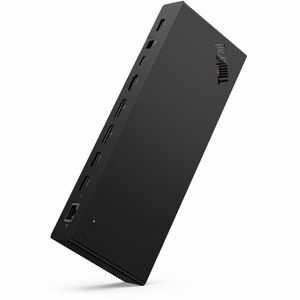 Lenovo ThinkPad Docking Station for Notebook, Monitor - Charging Capability - 135 W - Eclipse Black - 4 Displays Supported