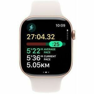 Apple Watch Series 11 Smartwatch - 46 mm Case Height - 39 mm Case Width - Rose Gold Case Color - Light Blush Band Color - 