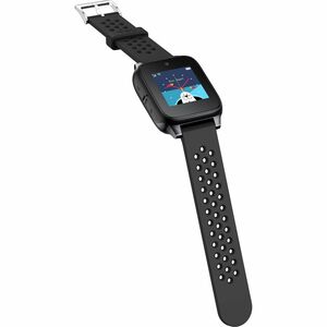 TCL MOVETIME MT46X Smartwatch - Kinder - Schwarz, Grau Body Color - Wireless LAN - 4G - Kamera, Push-Benachrichtigung, SMS