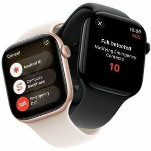 Apple Watch Series 11 Smartwatch - 46 mm Case Height - 39 mm Case Width - Schwarz Case Color - Schwarz Band Color - Alumin