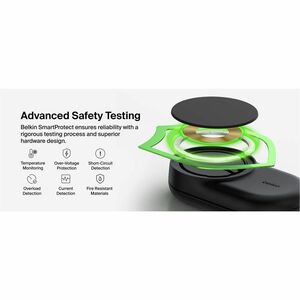 Belkin UltraCharge 2-in-1 Foldable Magnetic Charger with Qi2 25W - For Qi2-enabled Device, iPhone, AirPod, Smartwatch, Sma