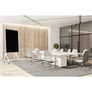 Neomounts MOVE Go Flip Display Cart - 50 kg Load Capacity - 4 Casters - Steel - 748 mm Width x 660 mm Depth x 1596 mm Heig