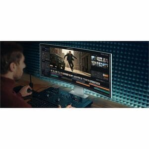 LG UltraFine 40U990A-W 40" (101.6 cm) Class 5K2K WUHD Curved Screen LCD Monitor - 21:9 - 39.7" (100.8 cm) Viewable - Nano 