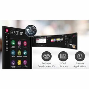 LG 49XE3P-B Outdoor Signage - 49" LCD - In-plane Switching (IPS-M+) Technology - Touchscreen - 24 Hours/7 Days Operation -