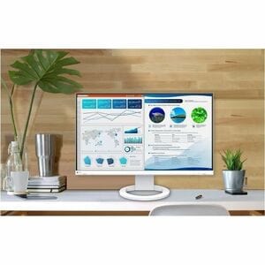 EIZO FlexScan EV2740S-WT 27" Class 4K UHD LED Monitor - 16:9 - White - 68.6 cm (27") Viewable - In-plane Switching (IPS) T