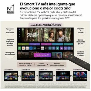 LG UA75 50UA75006LA 50" (127 cm) Smart LED-LCD TV 2025 - 4K UHDTV - High Dynamic Range (HDR) - HDR10, HDR10 Pro, HLG - Dir