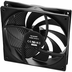 be quiet! Pure Wings 3 3 Pack Cooling Fan - Multimedia System, PC, Radiator - 140 mm Maximum Fan Diameter - 3 x Fan(s) - 1
