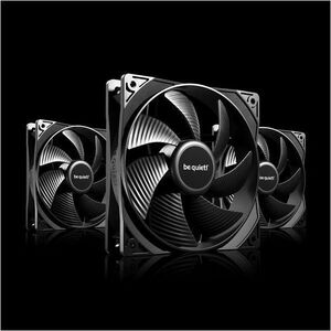 be quiet! Pure Wings 3 3 Pack Kühllüfter - Multimedia-System, PC, Kühler - 120 mm Maximum Fan Diameter - 3 x Fan(s) - 84,7