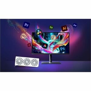 ASUS Prime Radeon RX 9070 XT 16GB GDDR6 OC White Edition