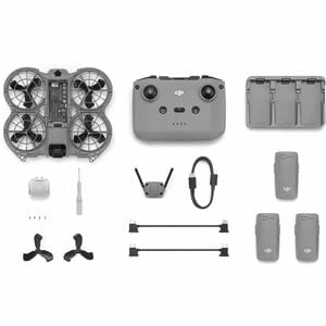 DJI Neo 2 Aerial Drone - 2.40 GHz, 2.48 GHz, 5.17 GHz, 5.25 GHz, 5.73 GHz, 5.85 GHz - Battery Powered - 0.32 Hour Run Time