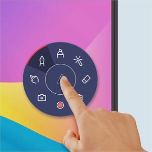 BenQ Board Essential RE6504 1651 mm 4K UHD LCD Collaboration Display - ARM Cortex A73 + A53 - 8 GB - Infrared (IrDA) - Tou