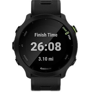 Garmin Forerunner 55 Smartwatch - 42 mm Case Height - 42 mm Case Width - Nero Colore della struttura - Silicone Band Mater