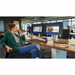 Auricular Poly Voyager Free 20 True Wireless Auricular Estéreo - Negro - Binaural - Intrauditivo - 3000cm - Bluetooth - 16