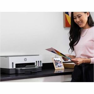 HP 720 Wired & Wireless Smart Tank Inkjet Multifunction Printer - Colour - Copier/Printer/Scanner - 23 ppm Mono/22 ppm Col