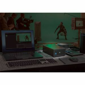 OWC Mercury Helios 5S - For Laptop, Computer, PC, Mac, Workstation - Thunderbolt 5 - Black