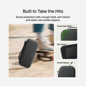 Belkin Carrying Case Nintendo Gaming Console - Charcoal - Scratch Resistant, Bump Resistant, Drop Resistant, Abrasion Resi