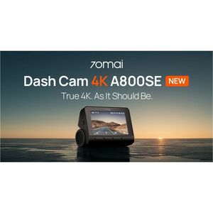 70mai A800SE Front/Rear Vehicle Camera - 7.6 cm (3") Screen - Wired/Wireless - 3840 x 2160 Video