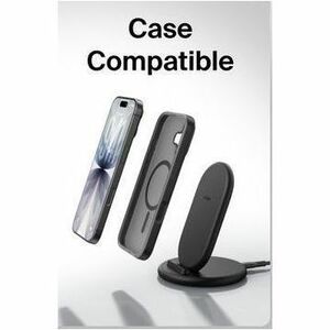 Belkin BoostCharge Induktionsladegerät - Schwarz - für Qi-fähiges Gerät, Smartphone, iPhone - Eingangsstecker: USB - Schne