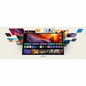 LG 32U850SA-W 32" Class Webcam 4K UHD Smart LCD Monitor - 16:9 - 80 cm (31.5") Viewable - In-plane Switching (IPS) Technol