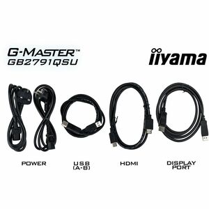 Moniteur de jeu LCD iiyama Gold Phoenix G-MASTER GB2791QSU-B1 27" Classe WQHD - 16:9 - Noir mat - 68,6 cm (27") Viewable -