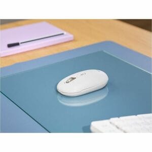 Trust Seron Mittlere Größe Maus - Bluetooth/Radio-Frequenz - USB 2.0 Typ A, USB 2.0 Typ C - Optisch - 7 Taste(n) - Weiß - 