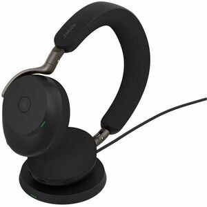 Jabra Evolve3 75 Wireless On-ear, Over-the-head, Over-the-ear Stereo Headset - Black - Microsoft Teams Certification - Bin