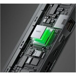 Belkin Connect USB Type C Docking Station for Notebook, Tablet PC, Smartphone, Workstation - Charging Capability - Memory 