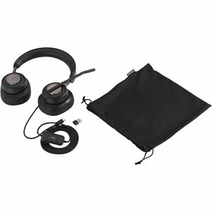 Kensington H2000 Wired Over-the-ear, Over-the-head Stereo Headset - Black - Microsoft Teams Certification - Binaural - Cir