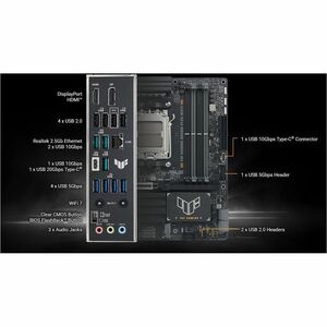 TUF GAMING B850M-PLUS WIFI7//SOCKET AM5 B850 USB20G WIFI7 MB