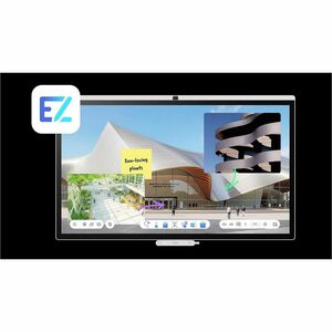BenQ Board CP7505 1905 mm 4K UHD LCD Collaboration Display - ARM Cortex A78 + A55 - 16 GB - Projected Capacitive - Touchsc