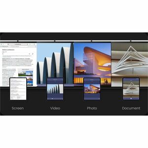 BenQ Board CP5505 1397 mm 4K UHD LCD Collaboration Display - ARM Cortex A78 + A55 - 16 GB - Projected Capacitive - Touchsc