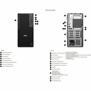 Dell Pro Precision 7 Tower T1 PW7T1260|360W|U7-265|32GB|1TB SSD|Integrated|vPro|Kb|Mouse|W11 Pro|3Y Basic Onsite