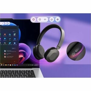 Lenovo Wireless Over-the-head Stereo Headset - Binaural - Supra-aural