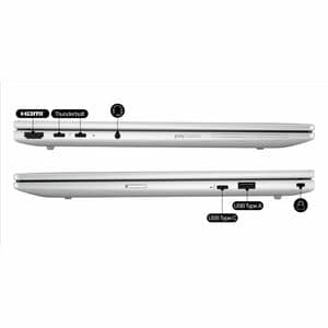 HP EliteBook 8 G1i 35.6 cm (14") Touchscreen Notebook - WUXGA - Intel Core Ultra 7 Series 2 255U - 16 GB - 256 GB SSD - Gl