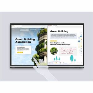 ViewSonic ViewBoard IFP6551 1651 mm 4K UHD LCD Écran de collaboration - 8 Go DDR SDRAM - Ultra Fine Touch (UFT) - Écran ta