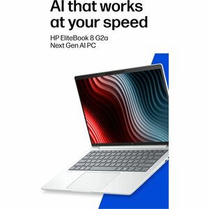 HP EliteBook 8 G2a 35.6 cm (14") Copilot+ PC Notebook - WUXGA - AMD Ryzen AI 5 Ryzen AI 400 435 - 16 GB - 512 GB SSD - Sma