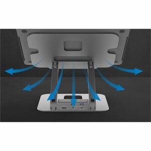 j5create JTS327 USB Type C Docking Station for Tablet PC, Notebook - Charging Capability - Space Gray - Portable - 1 Displ
