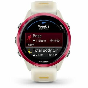 Garmin Forerunner 570 Smart Watch - 42.40 mm Case Height - 42.40 mm Case Width - Raspberry Body Color - Aluminium Body Mat
