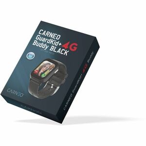 Carneo Smart Watch - 42 mm Case Height - 14 mm Case Thickness - 34 mm Case Width - Children - Black Body Color - Tempered 
