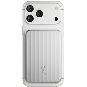 Xtorm LINQ Qi2 Wireless Power Bank - Grey - For iPhone, Mobile Device - 1 x Type-C 30W - Semi-solid-state - 10000 mAh - 25